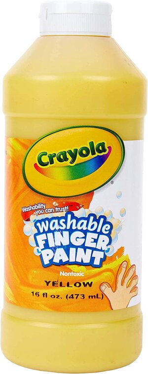 Crayola Washable Finger Paint - 32oz White