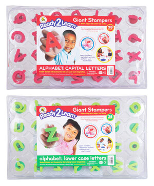Giant Stampers - Alphabet - Uppercase & Lowercase