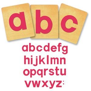 Ellison SureCut Die Set - Block Alphabet, Lowercase Letters