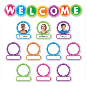 Color Your Classroom Welcome Bulletin Board Set