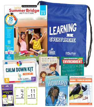 Summer Bridge Essentials Backpack, Grades 2-3