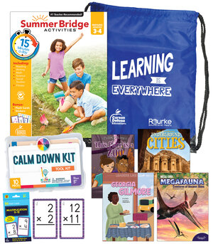 Summer Bridge Essentials Backpack, Grades 3-4