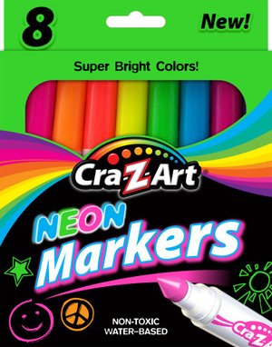 Cra-Z-Art Washable Neon Markers