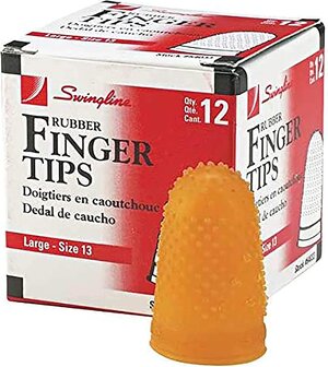Swingline Rubber Finger Tips