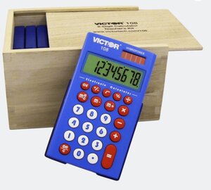108TK Pocket Calculator Set of 10