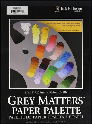 Jack Richeson Grey Matters Palette Pad