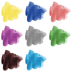 AMACO® Semi-Moist Underglaze Decorating Colors No. 110 Set