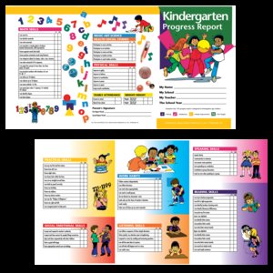Kindergarten Progress Report