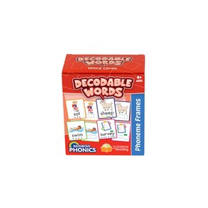 Decodable Words Phoneme Frame Cards