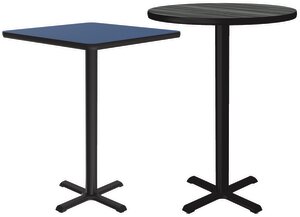 Round, Stool/Standing Height Cafe & Breakroom Table - High - Pressure Laminate 42