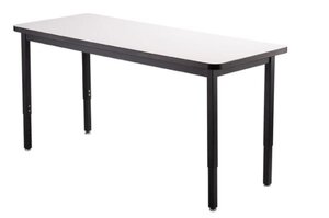 National Public Seating Utility Tables - White Board Top