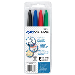 Expo Vis-a-Vis Markers
