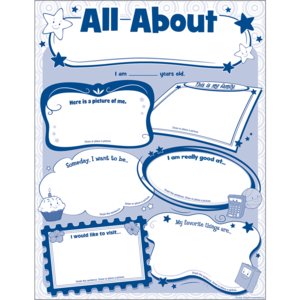 All About Me Poster Packs