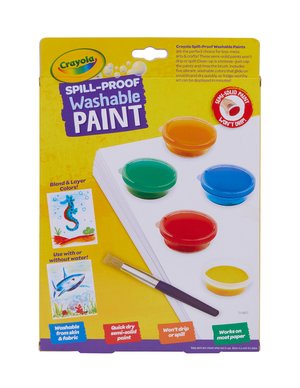 Crayola® Spill Proof Washable Paint Kit