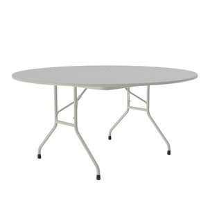 Round Melamine Folding Tables - 5/8
