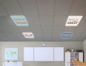 Be Positive Calming Covers Ceiling Light Filters
