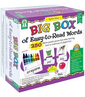 Big Box of Easy-to-Read Words Board Game