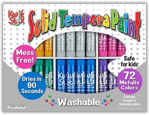 The Pencil Grip Kwik Stix Tempera Paints, Tempera Paint Pens, Super Quick  Dry