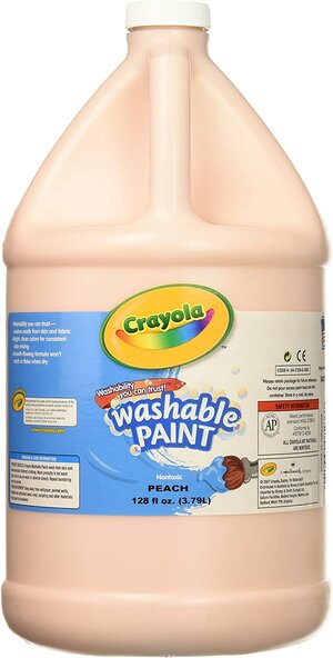 Crayola Washable Paint, 128 oz. Container, White