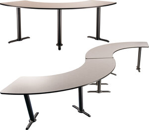 Cafe Table, 108° Curve