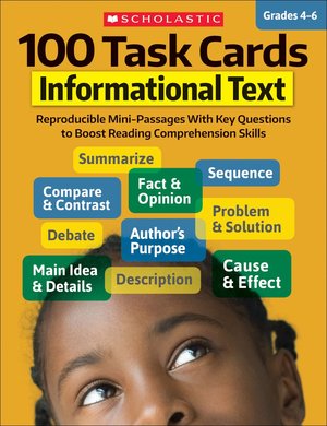 100 Task Cards: Informational Text