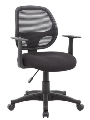 Commercial Grade Mesh Task Chair w/T-Arms