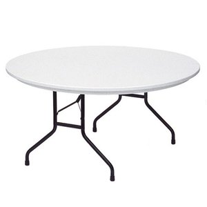 Correll Round Plastic Folding Table
