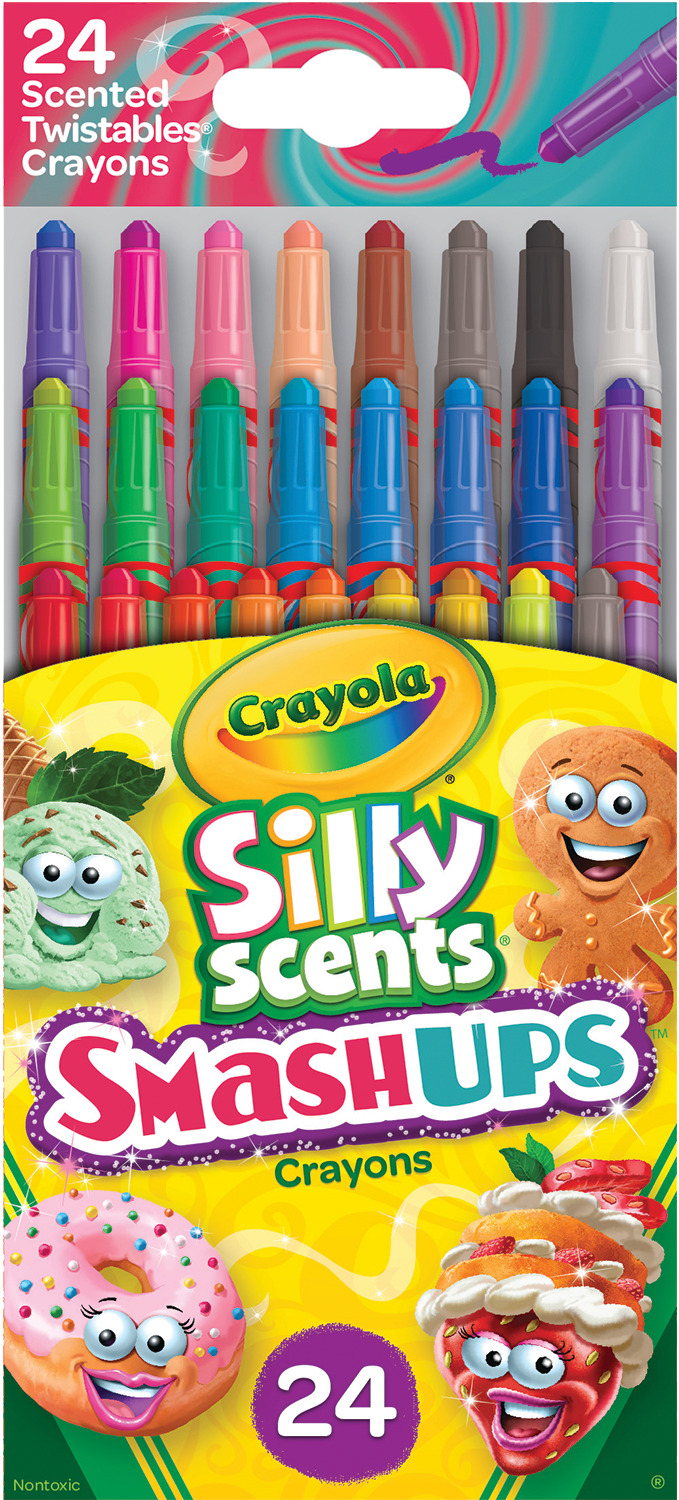 Crayola Silly Scents Smash Ups Twistable Crayons