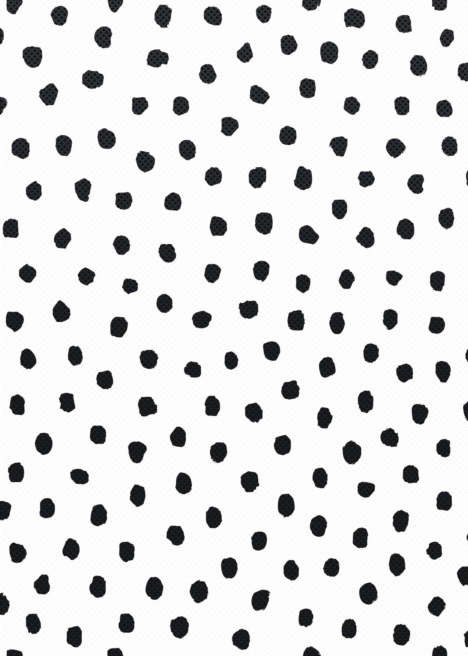 Black Dots on White Better Than Paper® Bulletin Board Rolls